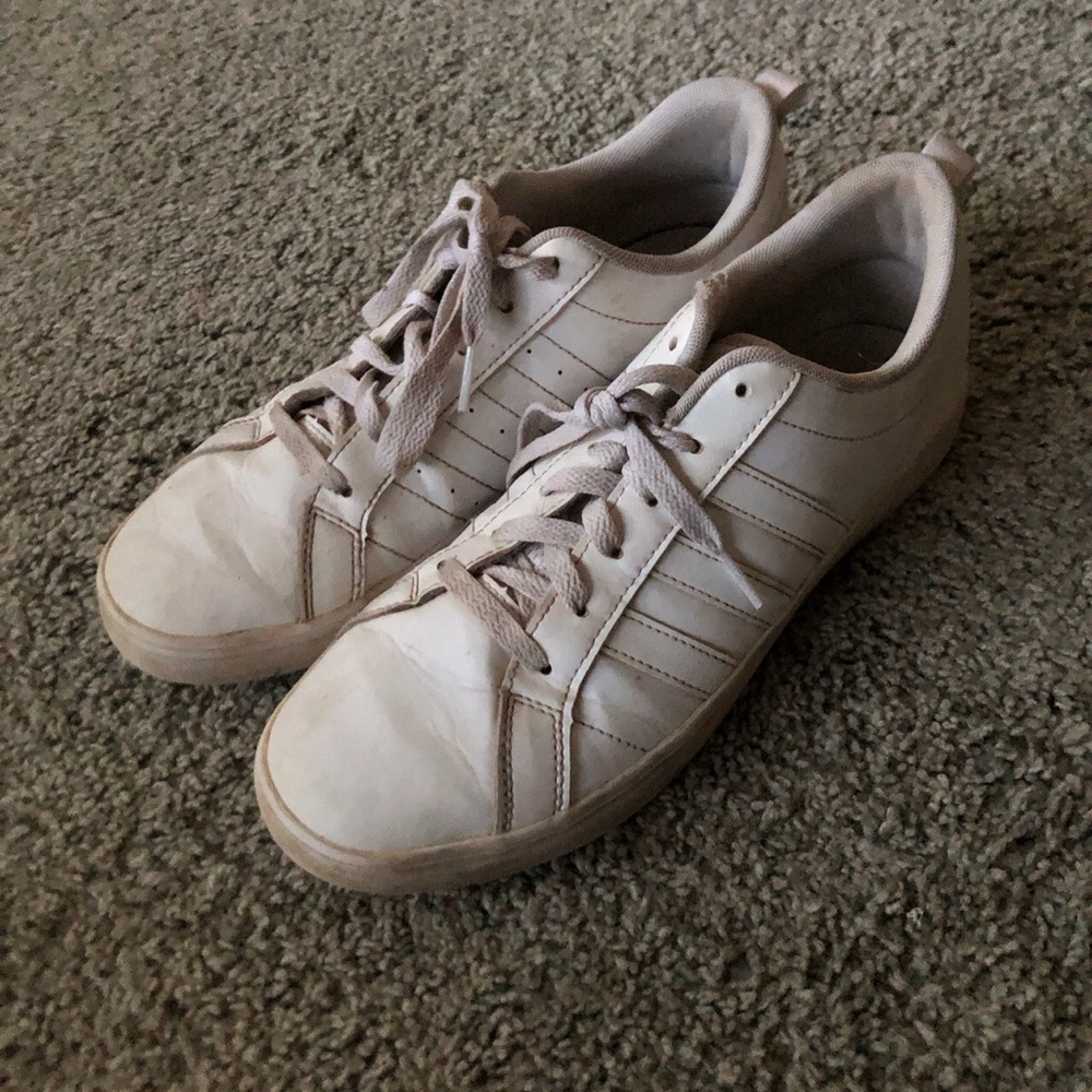 White adidas